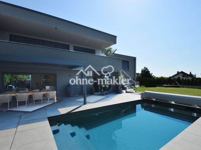 Kleinostheim'de loft hissi veren modern müstakil ev – Fotoğraf 1