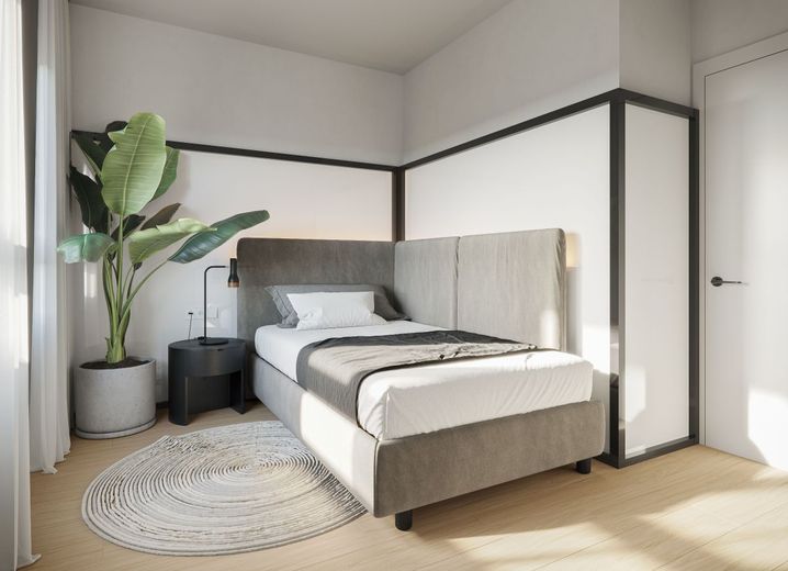 Ferienhaus in Spanien kaufen  Schlafzimmeransicht
