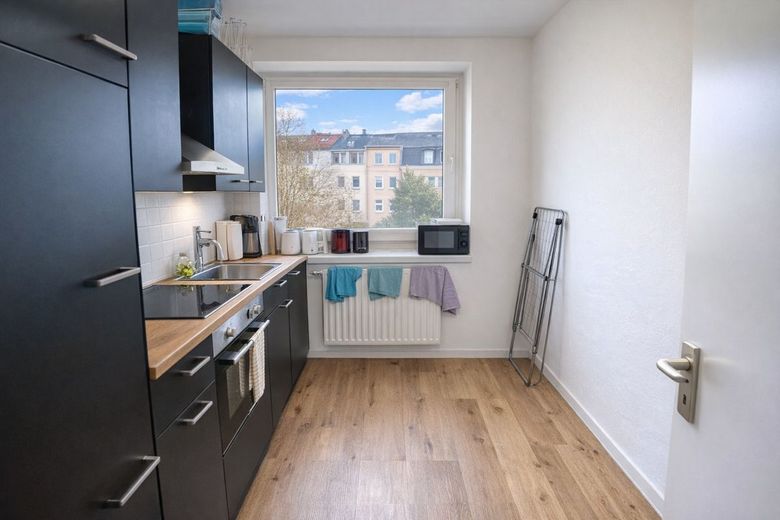 Interessante Kapitalanlage Weststadt: ETW mit Balkon und Garage – Küche