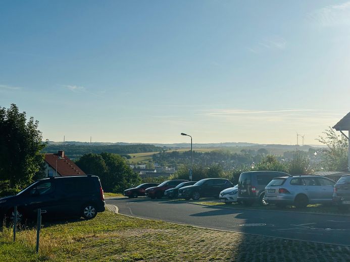 Aussicht vor dem Haus