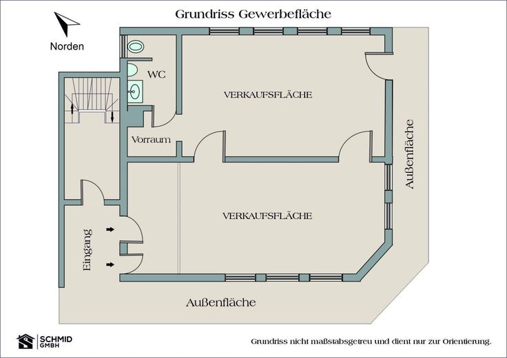 Drei Gewerbeeinheiten am Dorfplatz - einzeln oder gemeinsam anmietbar – Grundriss_AltePost