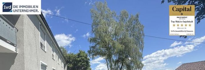 Erdgeschoss - 3 Zimmerwohnung mit Garten - Natur und doch Stadtnahe in Kreut / Oberhausen bei Neuburg zu verkaufen - Ein Objekt von Ihrem Immobilienpartner SOWA Immobilien und Finanzen