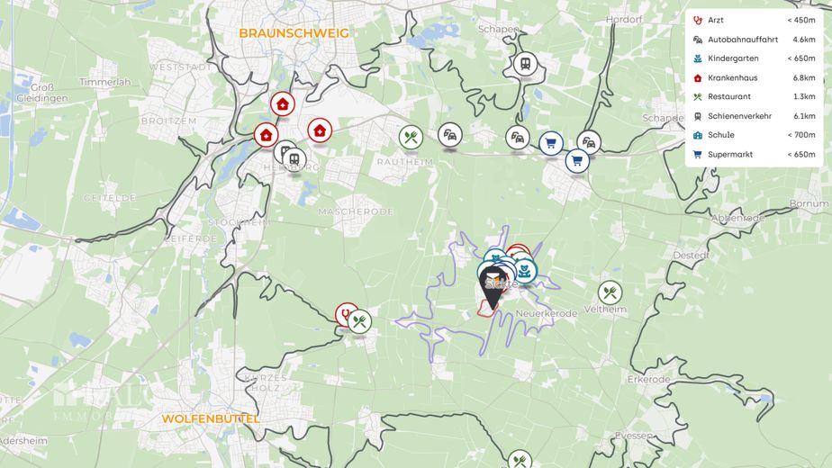 Mehr drin - von Anfang an: Etagenwohnung mit Komfort und Stil! – Lageplan