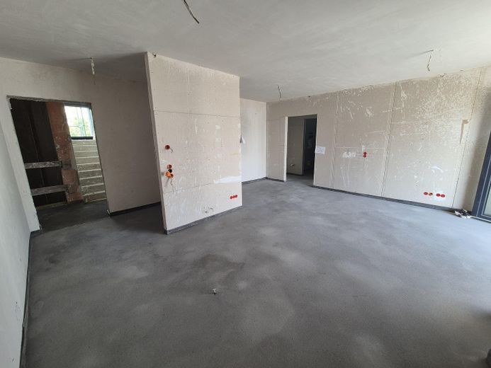 Wohnung im Bau, stadtnah im Hafenquartier Graf Bismark mit Balkon am Yachthafen/Kanal für 2 Personen – Ess-Wohn-Küchenbereich Whg. 28