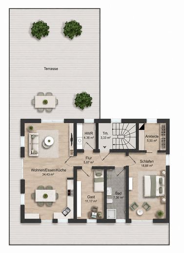 Bez prowizji! Ekskluzywny penthouse z przestronnym tarasem na dachu – Foto 20