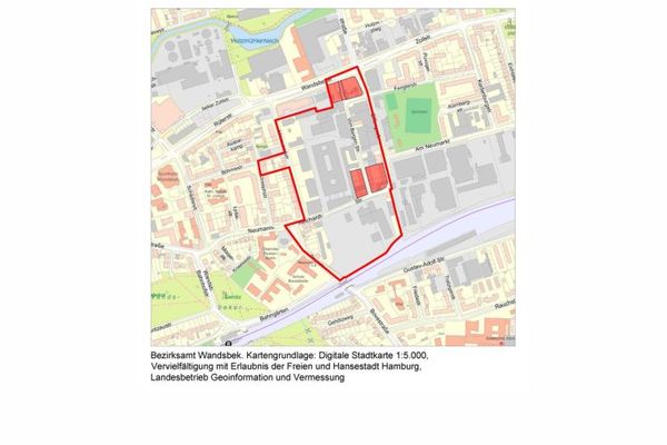 Abitare per apprendisti, micro-appartamenti, casa di cura? anche chiavi in mano a Wandsbek: von-Bargen-Karree MU
