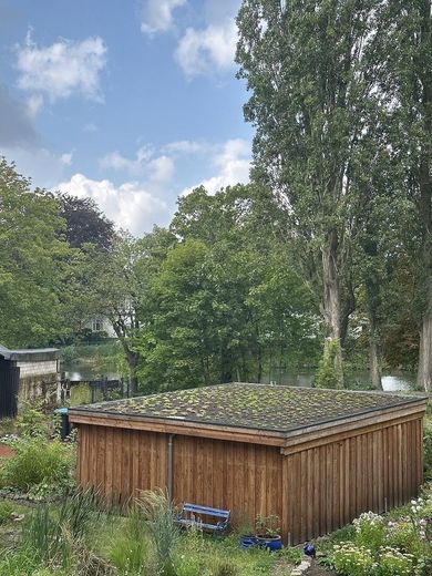 2-Zimmer-Wohnung in Glückstadt am Batardeau (62 qm) – Blick vom Balkon