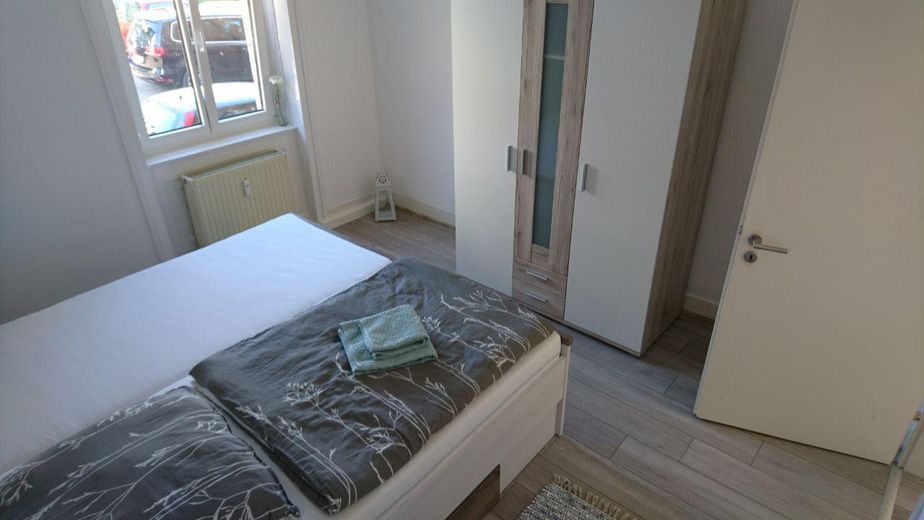 Aalen'de, Stadtoval'da güzel, eşyalı 2 odalı daire – Schlafzimmer 