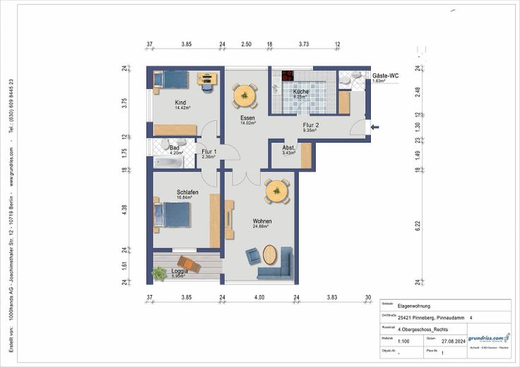 Wonen in het groen: Ruime gezinsidylle in het hart van Pinneberg – Grundriss