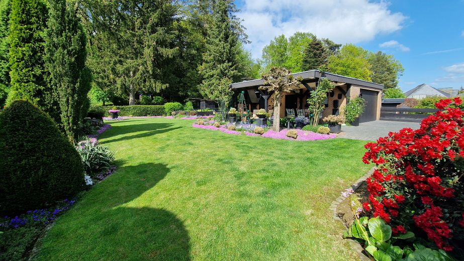 Reserviert! Exklusiver Bungalow in Königswinter: Homeoffice, traumhafte Aussicht, Sonnenuntergänge – Garten rückseitig