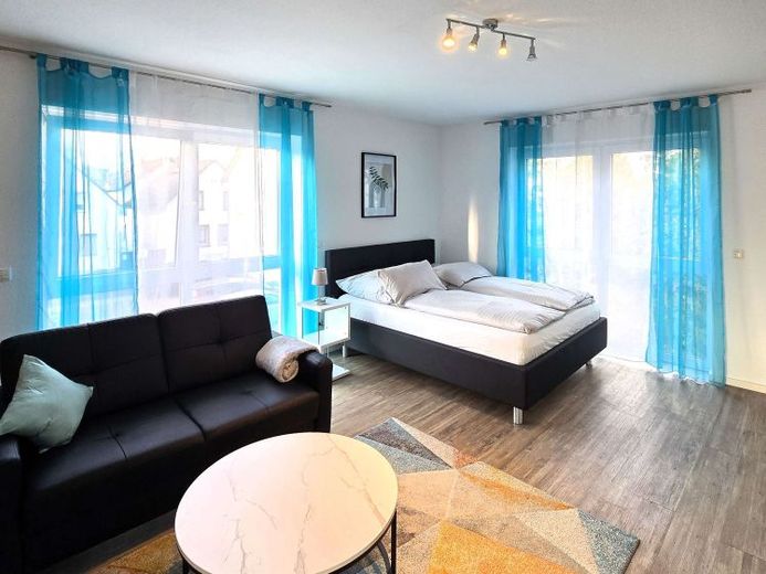 Schönes 1-Zimmer-Apartment für 2 Personen, möbliert & ausgestattet, zentral in Raunheim – Foto 1