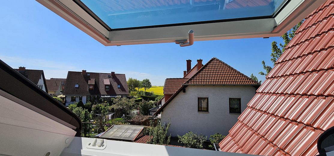 Blick aus dem Badefenster