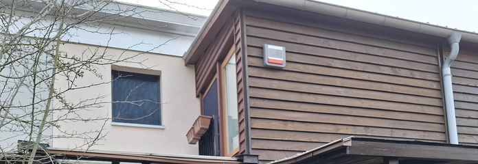 Vorderansicht Eingang