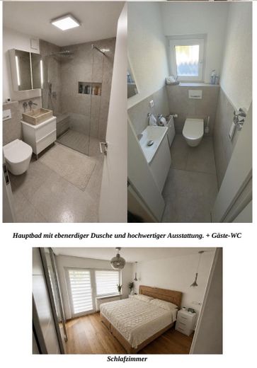 2 appartamenti di proprietà con caratteristiche di casa, giardino, doppio garage e circa 168 m² di superficie utile – Foto 5