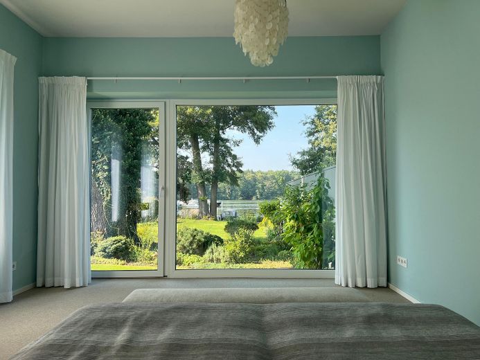 Schlafzimmer mit Aussicht