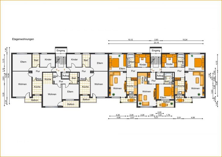 Grundriss Etage