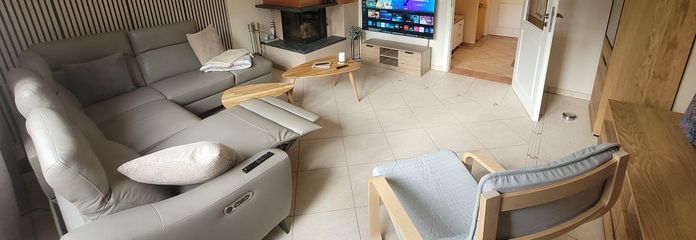 Atractivo apartamento amueblado de 3 habitaciones, cerca de Potsdam y Berlín – Wohnzimmer