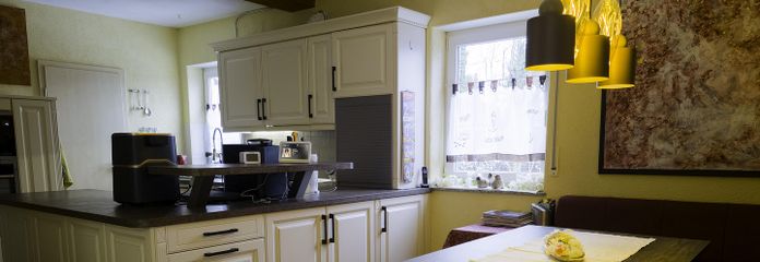 Offene Küchen und Essbereich