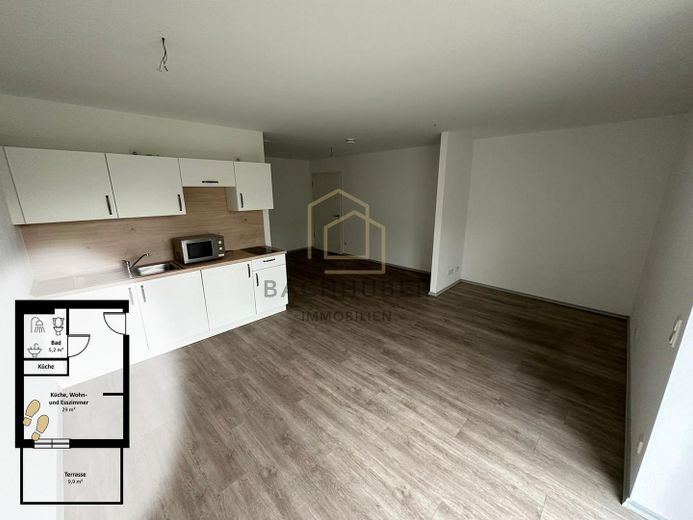 Wohnbereich und Küche