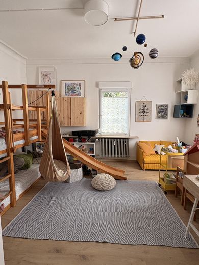 Quiet 5-room period apartment with garden in Kirchheim/Teck – Kinderzimmer