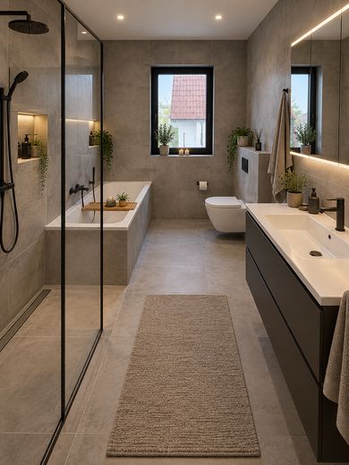 Moderne DHH in Hepberg zur Miete – ca. 160 m² | Dachterrasse | Garten | Klimaanlage | Wallbox – Foto 8