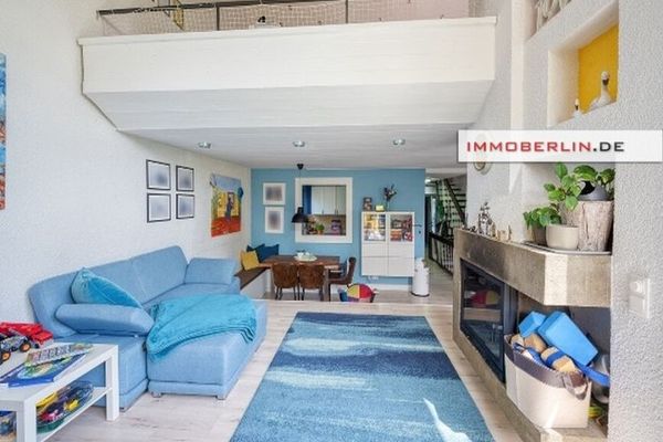 IMMOBERLIN.DE - Brilliant semi-detached house with granny flat – space wonder with southwest garden