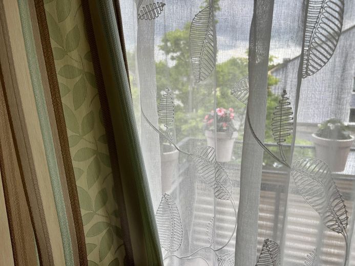 Blick auf den Balkon
