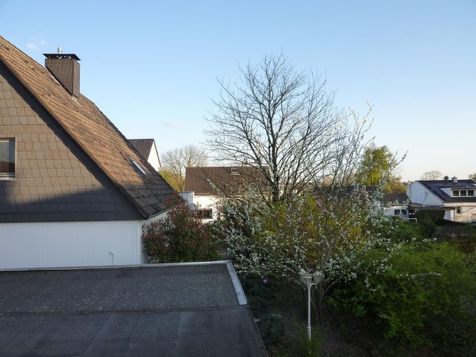 Blick von Garage zum Priesters