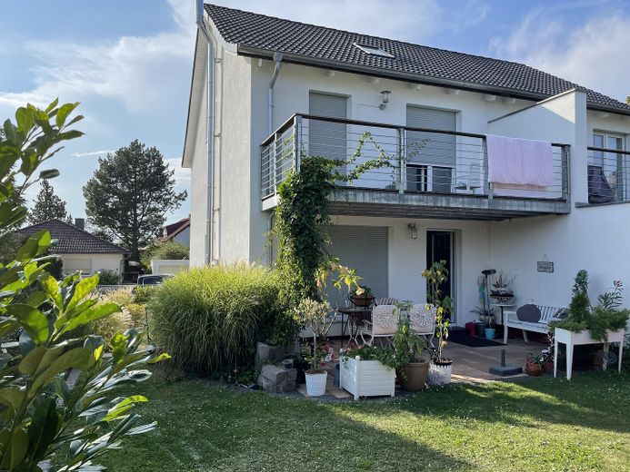 Musterhaus Gartenseite