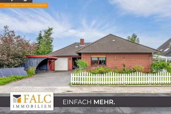 Ankommen. Wohlfühlen. Barrierearm leben. Bungalow in Burhafe - Wittmund