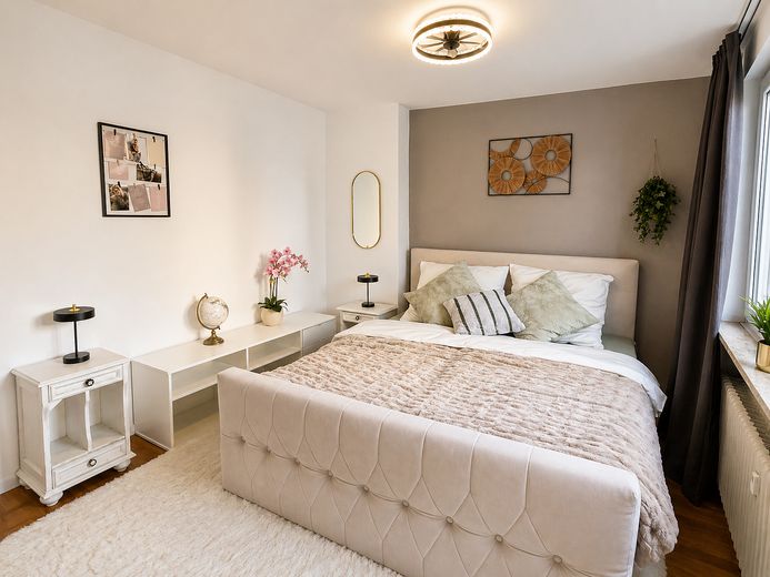 MARIE92 – Eigentumswohnung mitten in Köln-Ehrenfeld – Kapitalanlage – Schlafzimmer