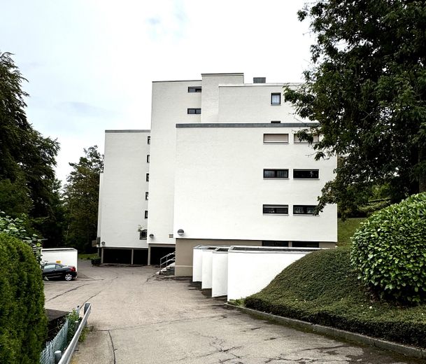1,5 Zimmerwohnung mit Balkon, Aufzug und Garagenstellplatz in Blaustein-Klingenstein – Ansicht
