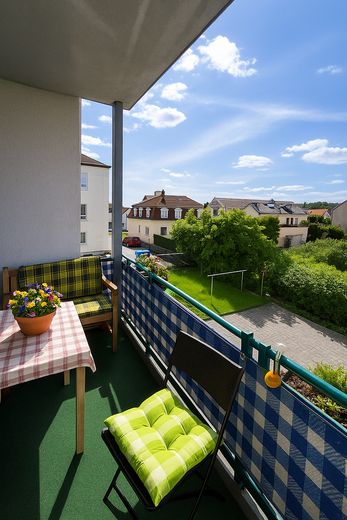 Blick Balkon