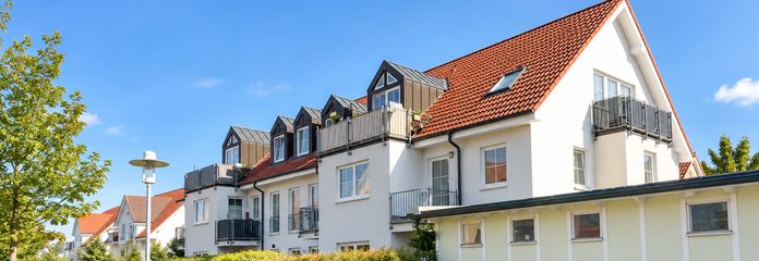 Leegebruch - Sonnige 1,5-Zimmer Eigentumswohnung, ruhig und im Grünen – Hausansicht
