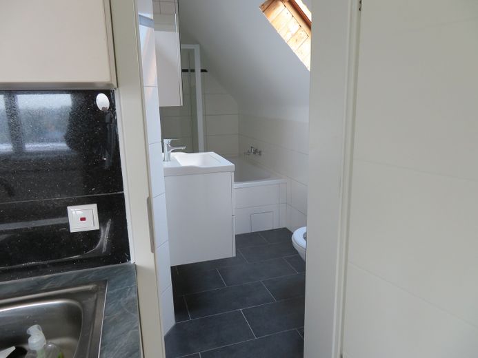 Schickes Single-Appartement mit EBK & Spülmaschine – Bad 1