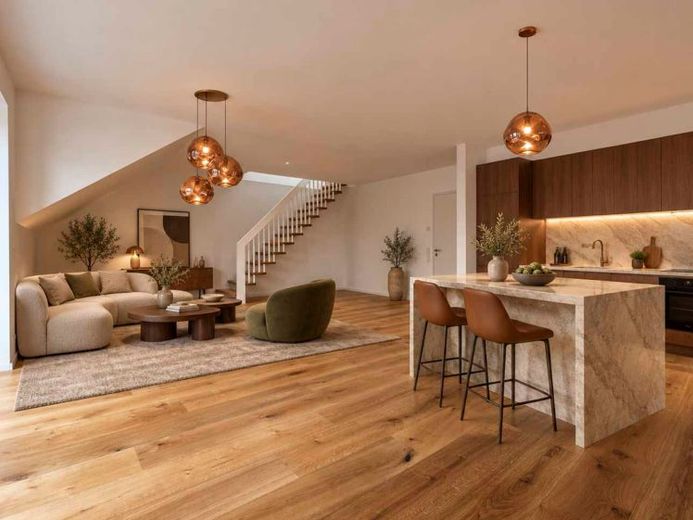 NUOVA COSTRUZIONE! Attico con 3 locali, cucina e bagno (senza barriere architettoniche), con Amburgo a due passi - a Seevetal Hittfeld – Foto 1