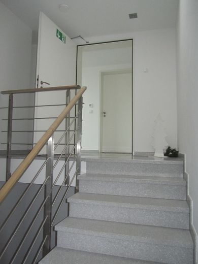 Exklusive Penthouse-Wohnung im Passivhaus – Treppenhaus