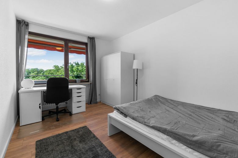 1095 Vollmöblierte Zimmer in moderner 4er-WG (All-Inclusive & Einzugsbereit!) – Zimmer 4