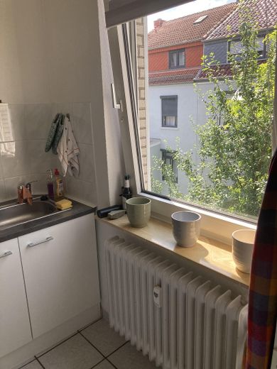 2-room apartment with balcony in the lively Findorff – Küche2
