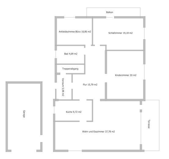 Obere Etage