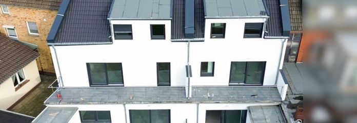 Hausansichtvon der Gartenseite
