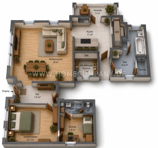 14050 HomeCompany Dresden مفروش/مؤثث شقة جميلة من 3 غرف في فايسن هيرش مع استخدام الحديقة بحد أقصى 3 أشخاص – 050f8b36ddc466613fb28628f7b530195d1b4d10.jpg