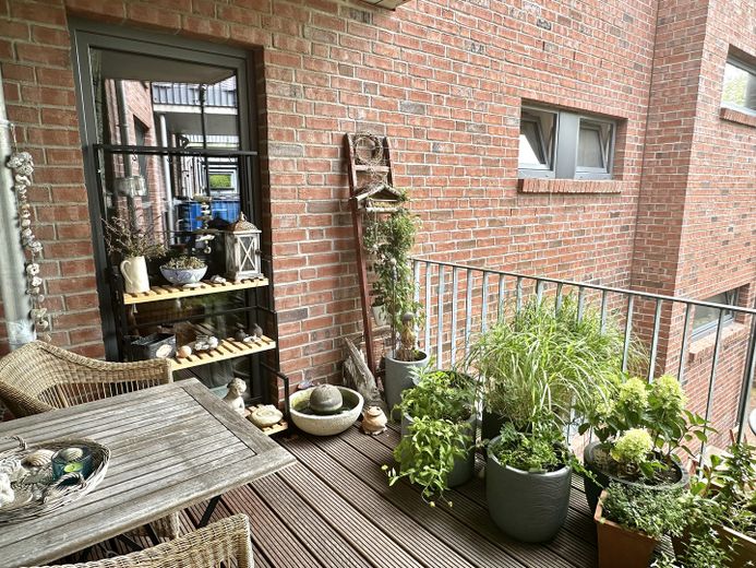 2-Zimmer-Wohnung in Glückstadt am Batardeau (62 qm) – Balkon