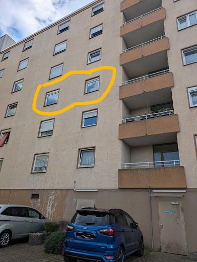 3 ЗКВ на Bellevue у Саарбрюкені – Wohnung vom Hof aus