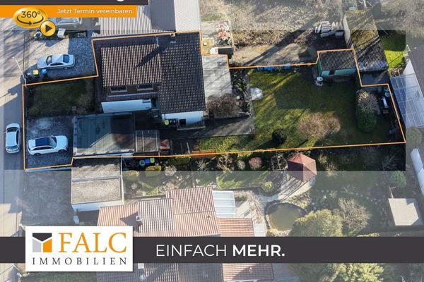 Metà casa, felicità intera, giardino ancora più grande! FALC Immobilien Heilbronn