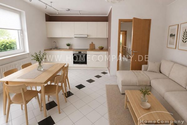28154 HomeCompany Dresden Möbliert/Furnished 4-Zimmerwohnung in Radebeul mit Terrasse max. 6 Personen