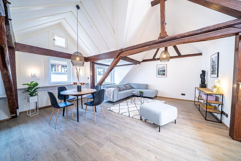 Wohnzimmer Penthousewohnung