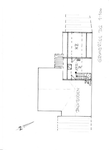 Grundriss Dachgeschoss