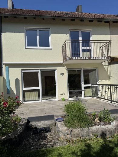 Casa a schiera centrale in affitto a Nördlingen – Rückseite des Hauses