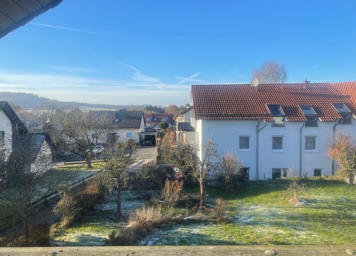 Blick West aus Dachgeschoss